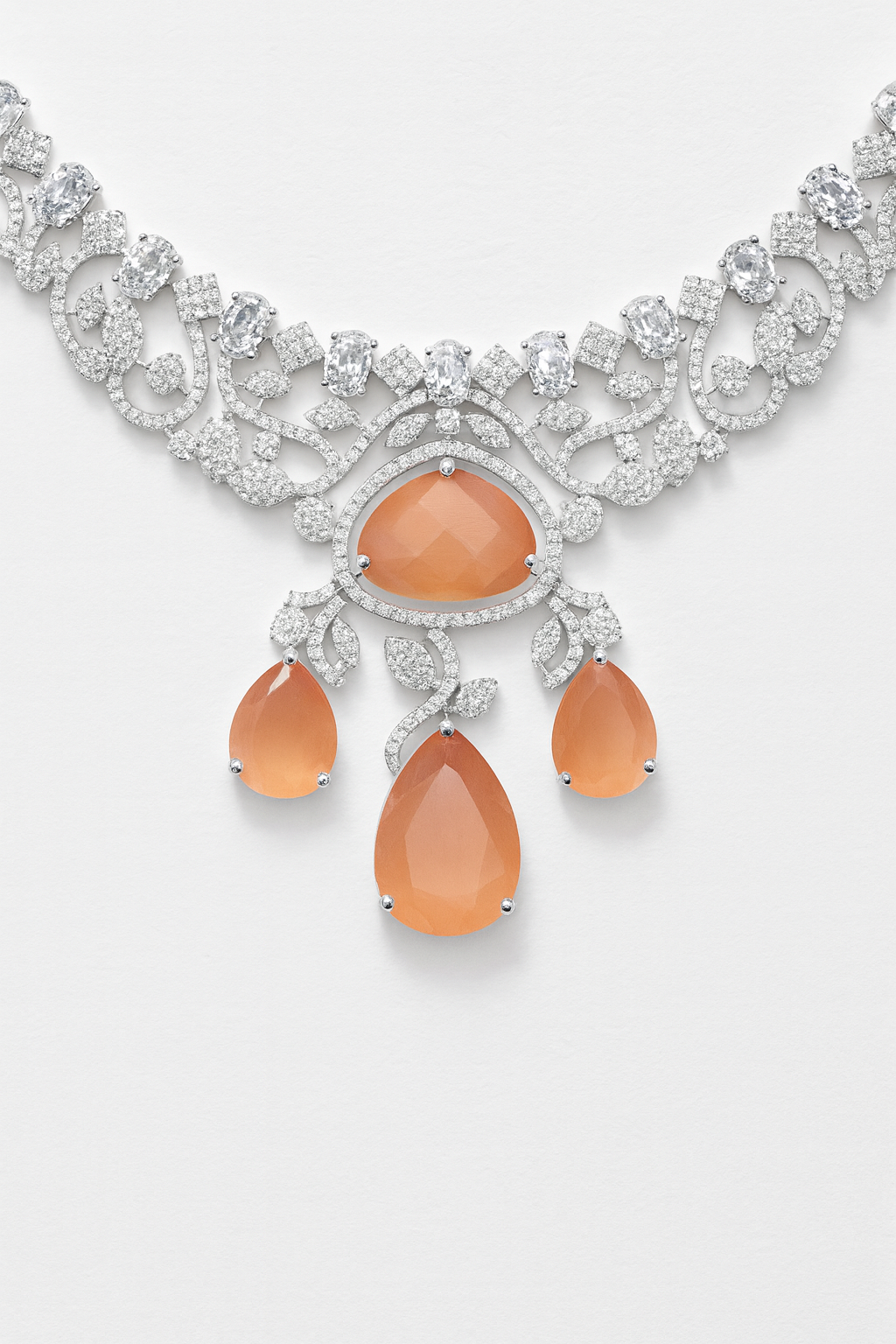 Peach Blossom Elegance Necklace - Image 5