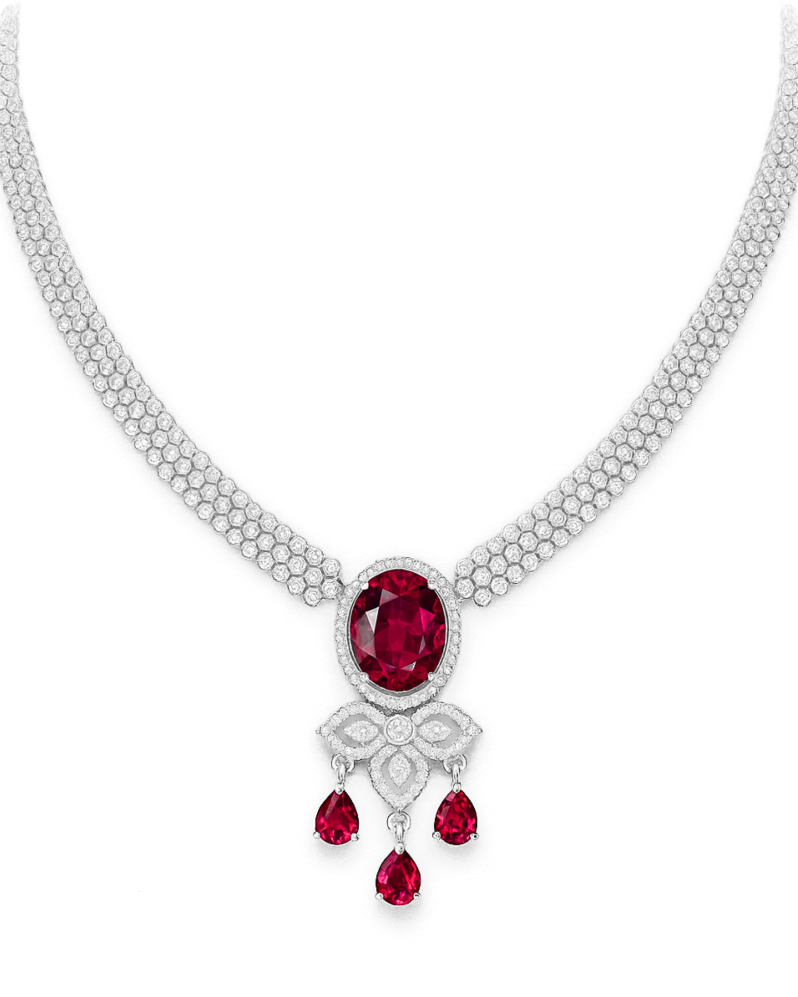 Imperial Ruby Heirloom Necklace