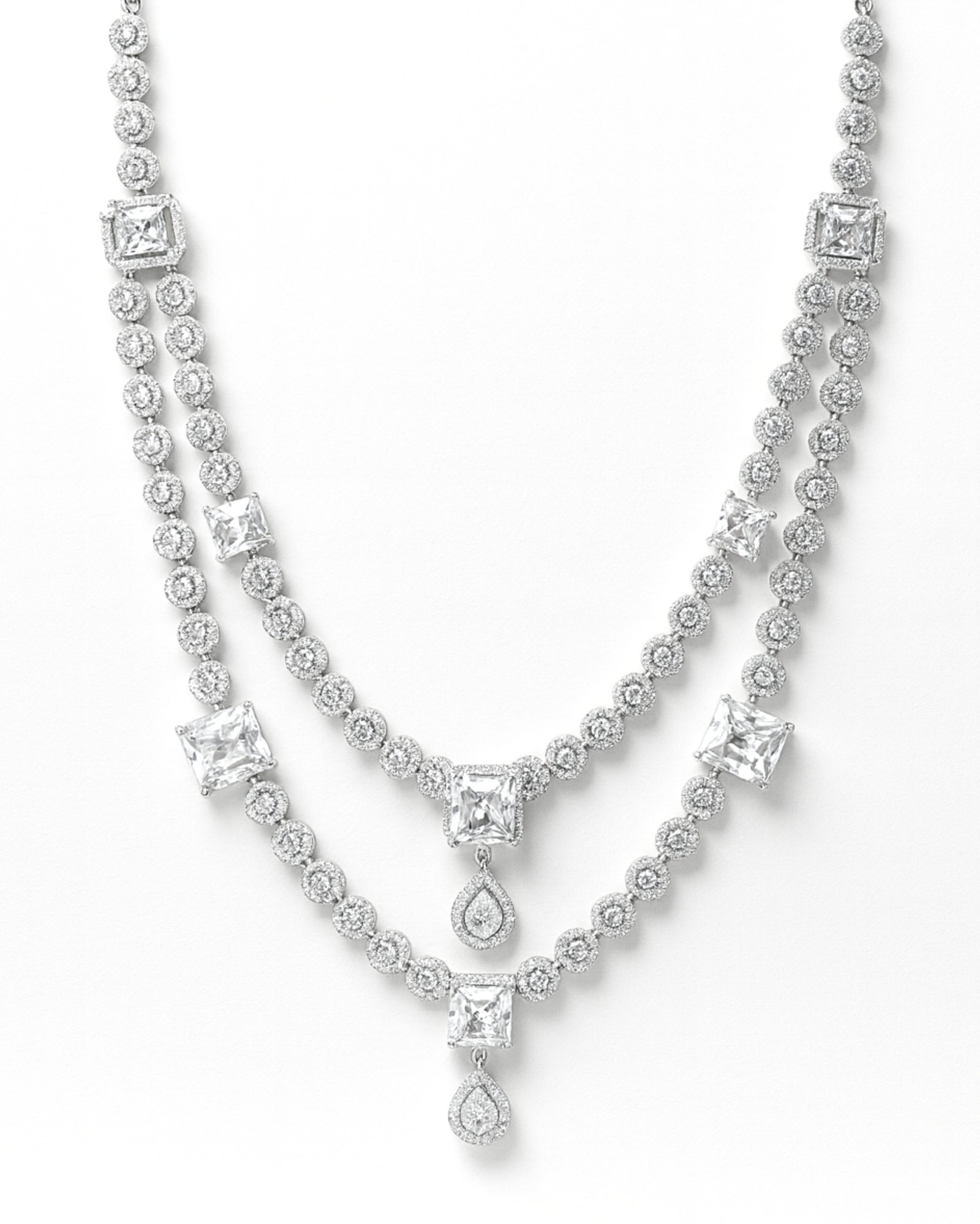 Grand Gala Double-Strand Necklace