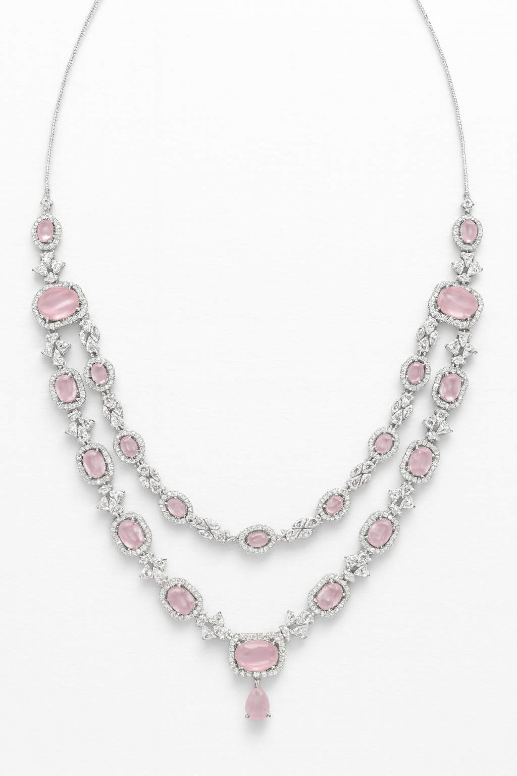Rose Luxe Double Layer Necklace