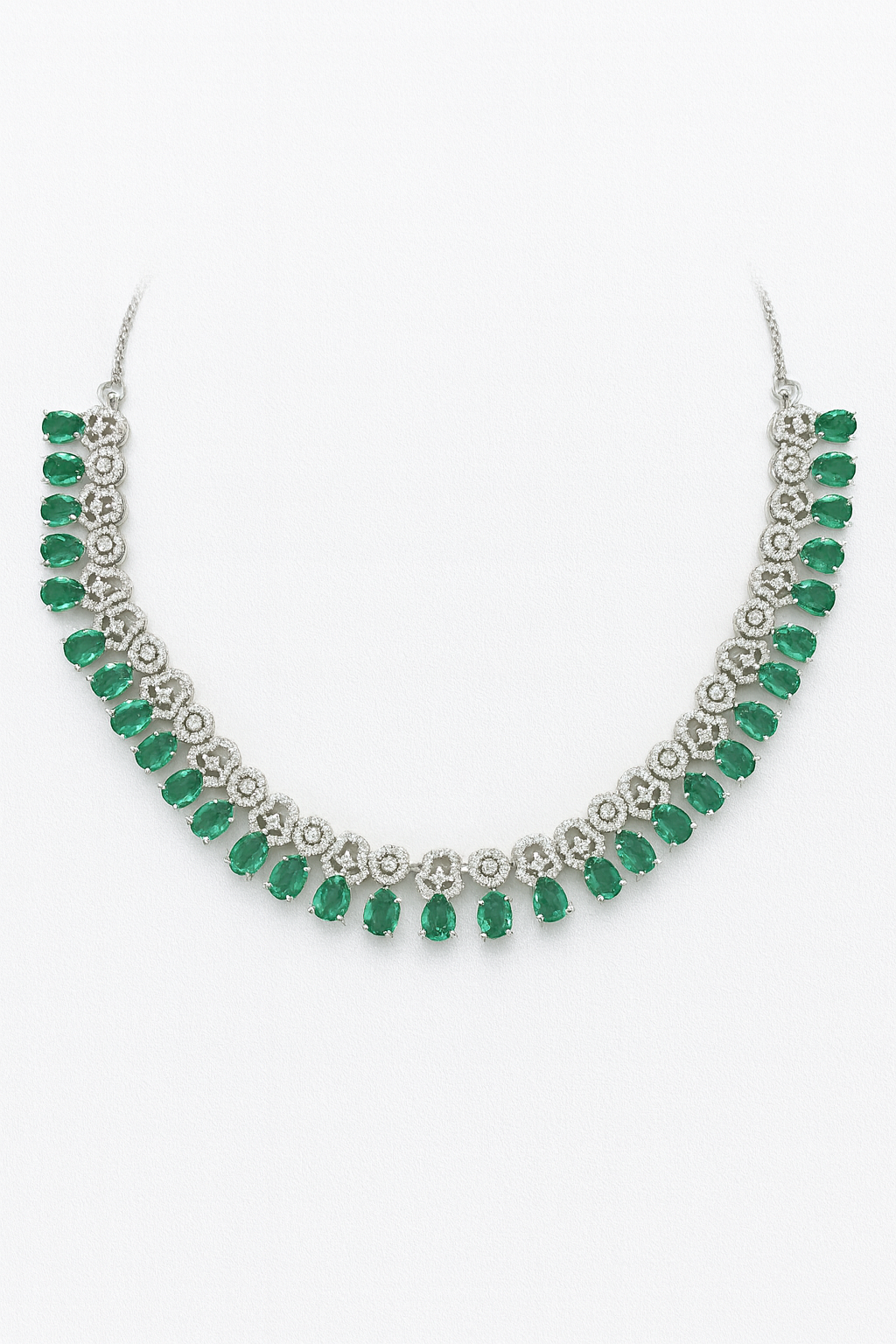 Emerald Bloom Necklace