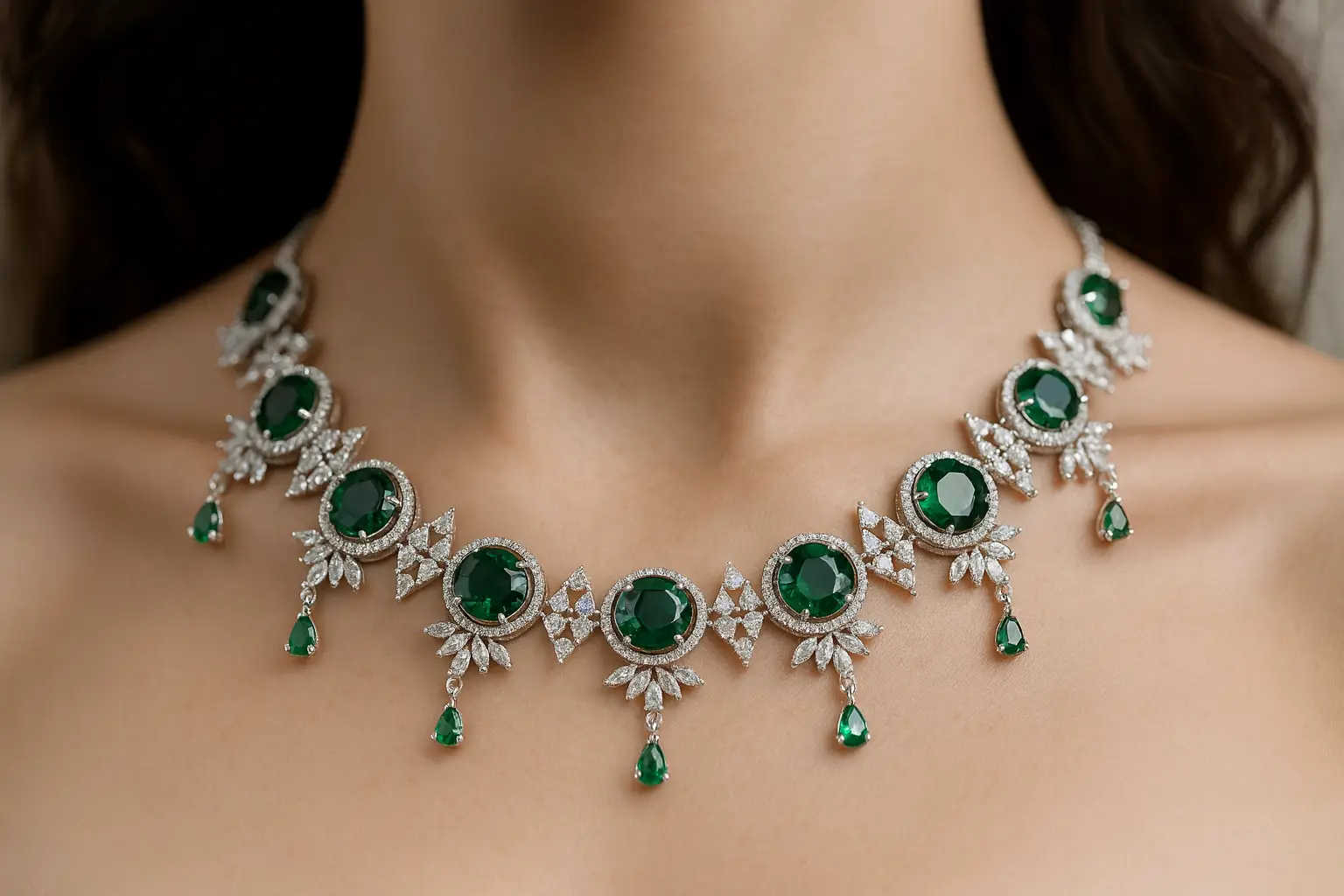 Emerald Royale Necklace - Image 4