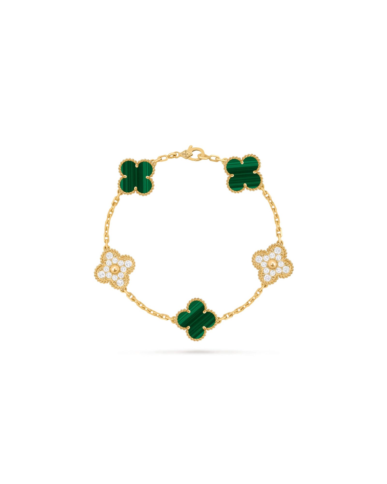 Vintage Alhambra bracelet, 5 motifs - Image 13