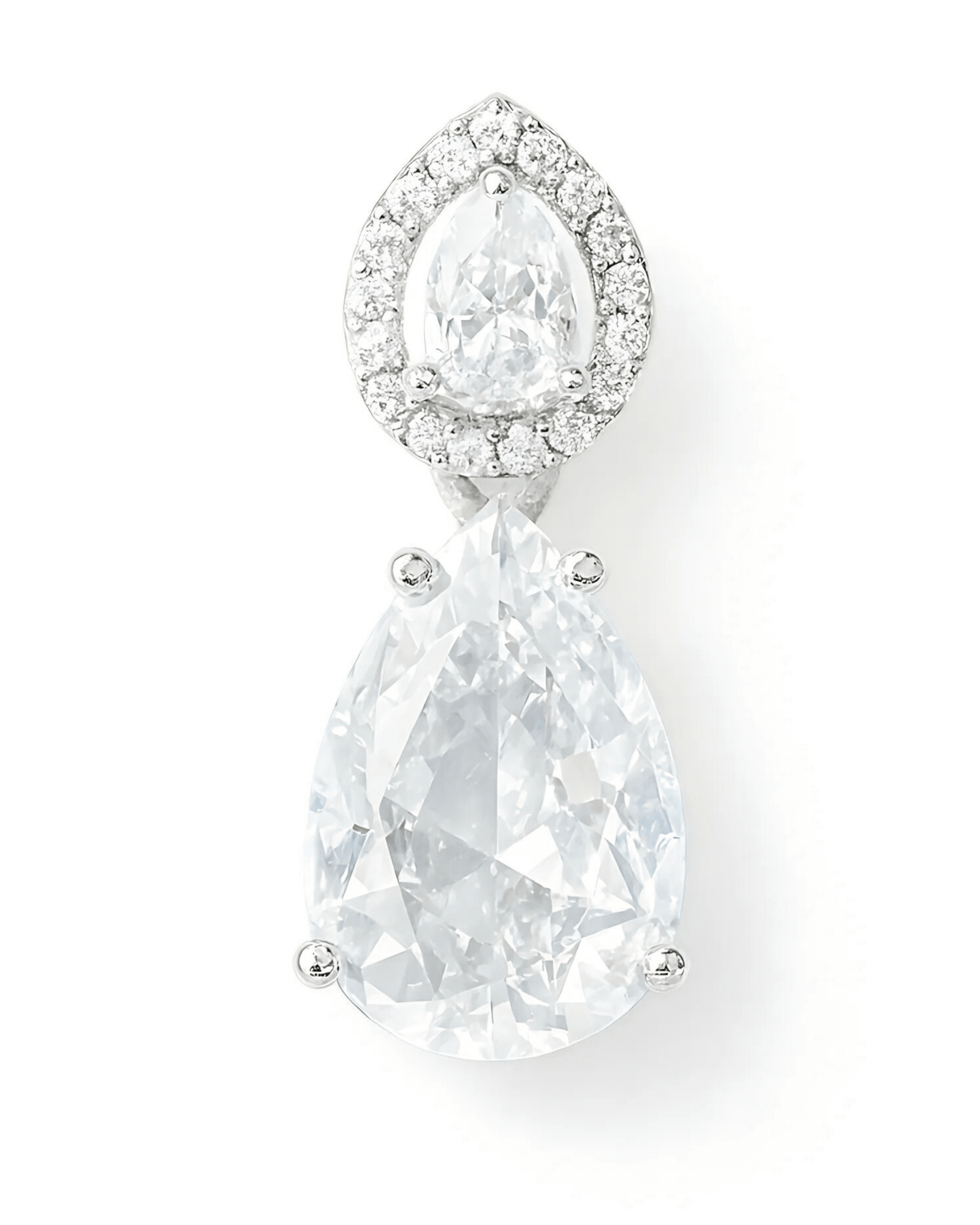 Crystal Teardrop Grace Necklace - Image 2