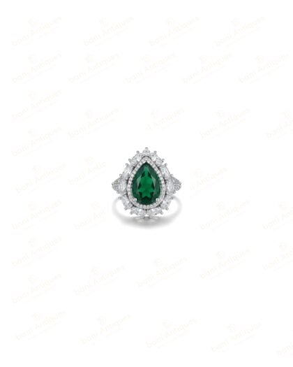 Majestic Pear Ring