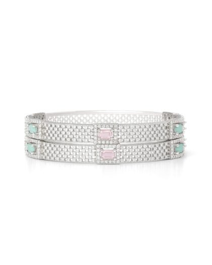 Celestia Dual-Tone Pastel Bangles