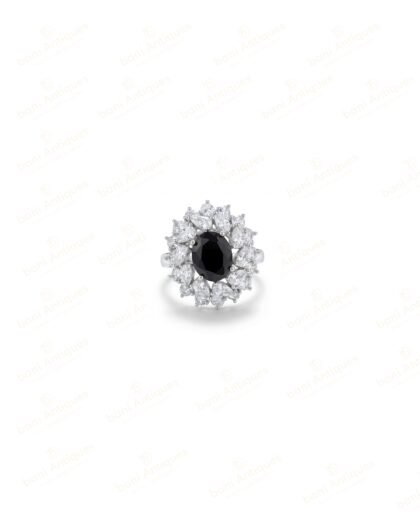 Onyx Cluster Ring
